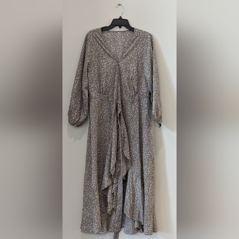 👡 Women's Long  Floral Dress Wrap 👡